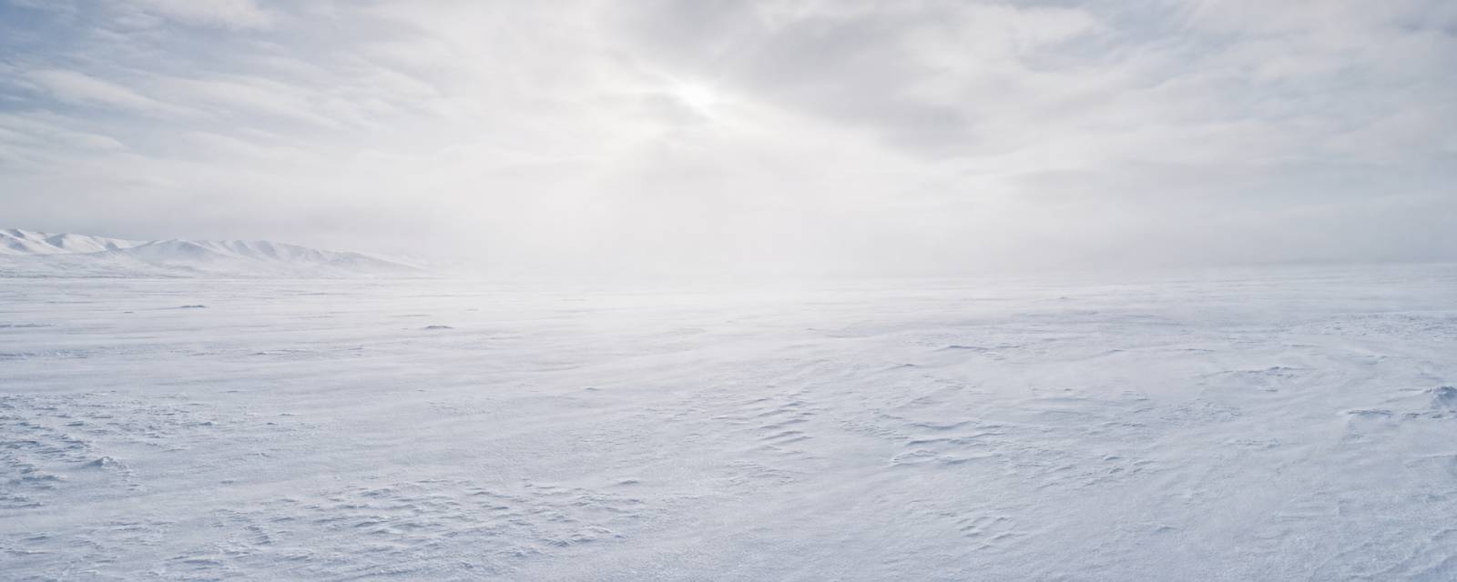 冬日雪原 一望无际白雪 天地苍茫 壮阔冬景 4K壁纸